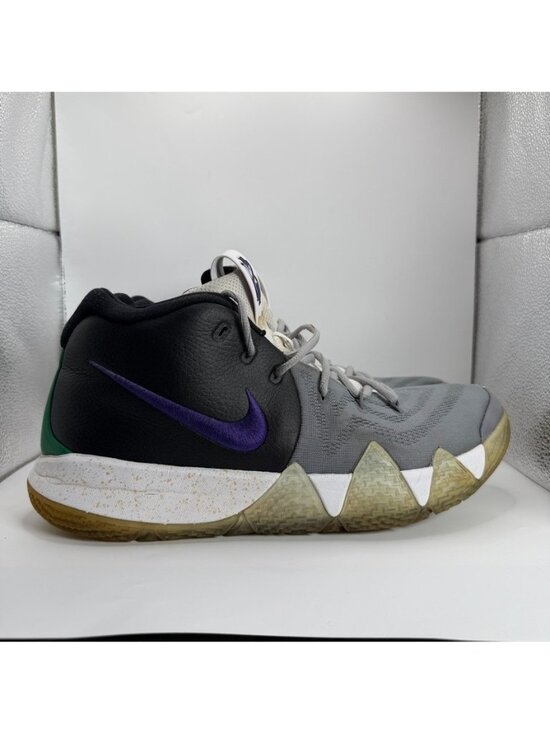 Nike Other - Nike Kyrie 4 Shoes Mens Size 12 Gray Black Basketball Street Wear Mid Top